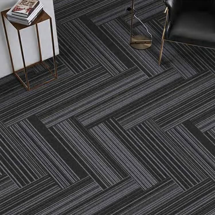 PP Level Loop 25*100 cm Carpet Tiles