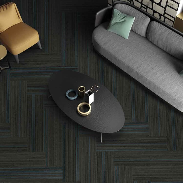Cheap PP Commercial Office Flooring China Carpet Tiles Factory