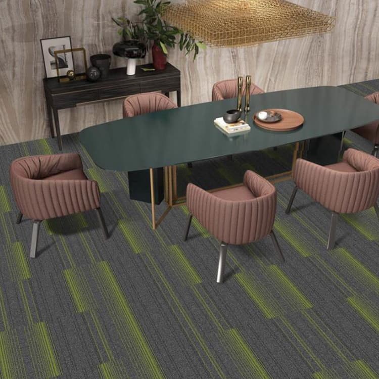 PP Level Loop Office Flooring Use Carpet Tiles