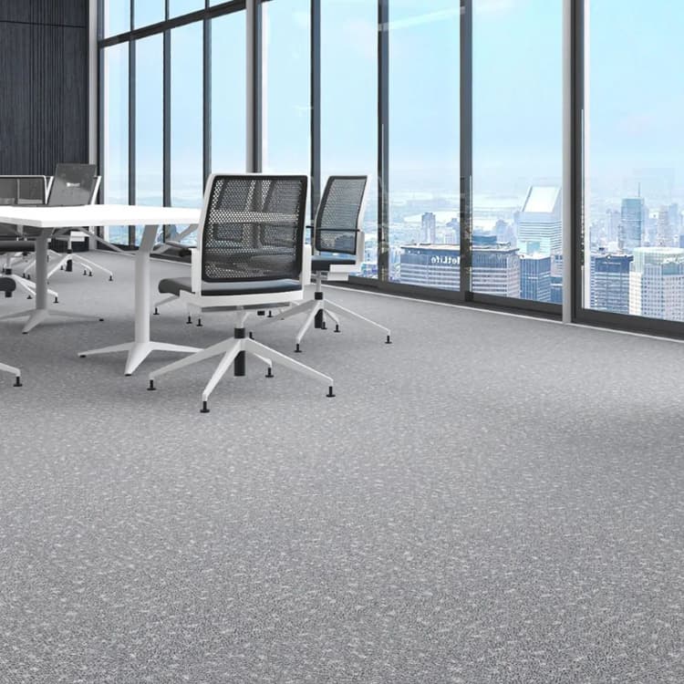 QF300 Tufted 50*50 Loop Pile Office Floor Carpet Tiles