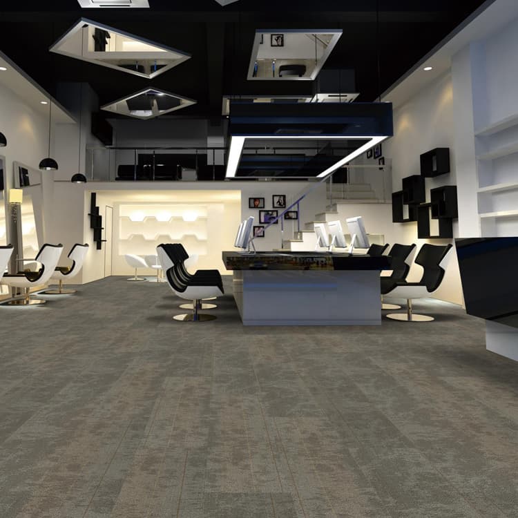 PP Carpet Tile PVC Backing Tufted Carpet Tiles
