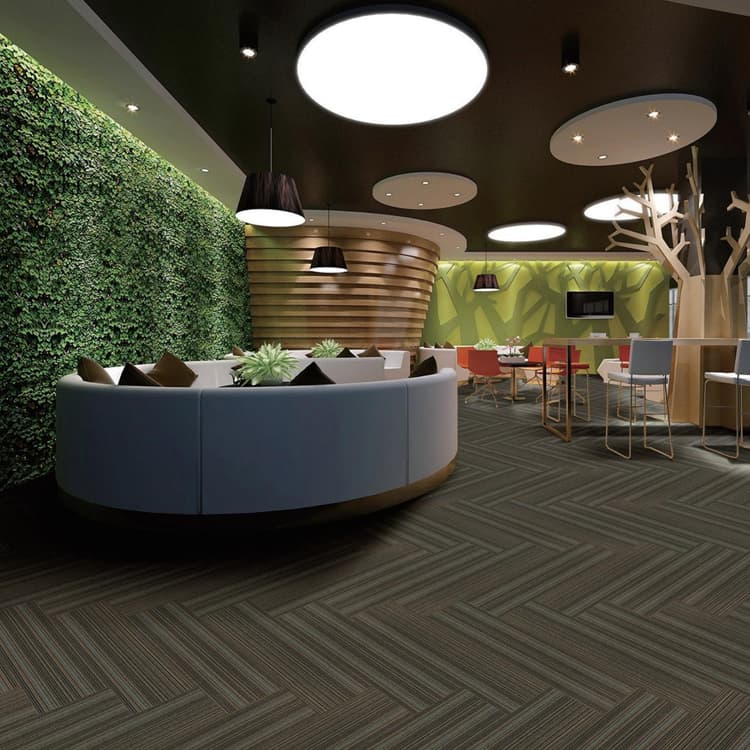 TB80 Loop Pile Floor Carpet Tiles For Office