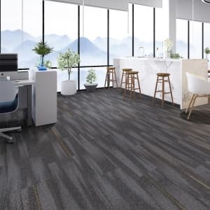 YunZhu Loop Pile Commercial Floor Office Carpet Tiles