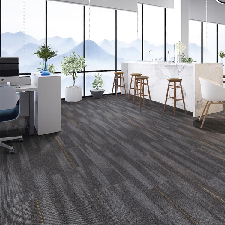 YunZhu Loop Pile Commercial Floor Office Carpet Tiles