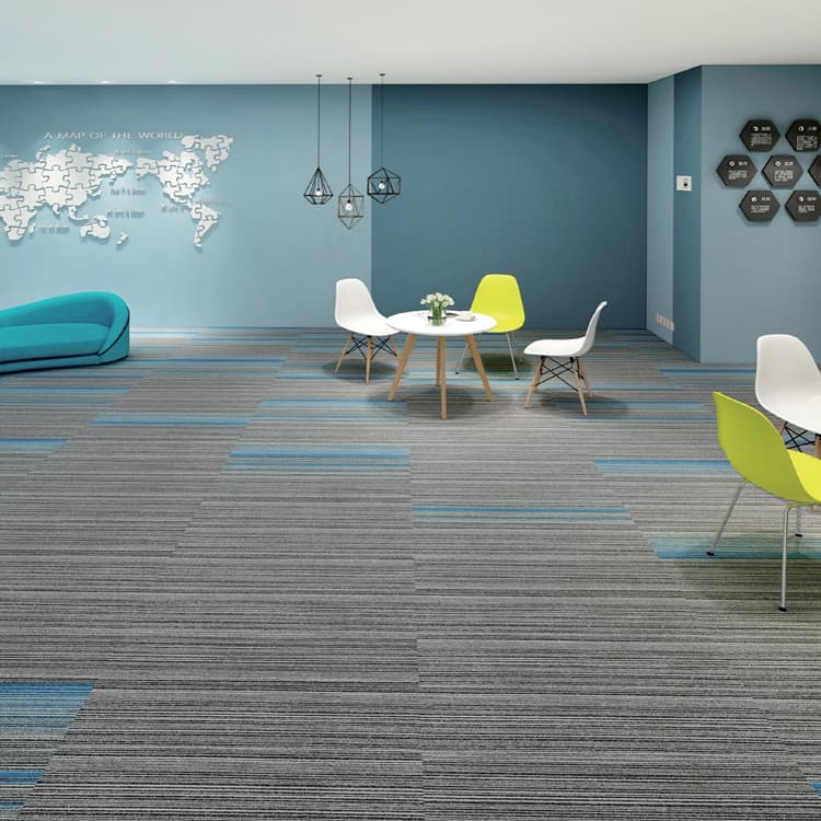 Martini Commercial 25*100cm Office Floor China Carpet Tiles Exporter