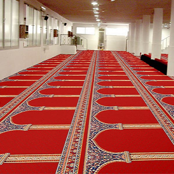 Printed Carpet Wall To Wall Mosque Prayer Carpet