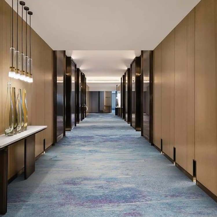 B125A High Quality Printing Carpet For Hotel Walkway