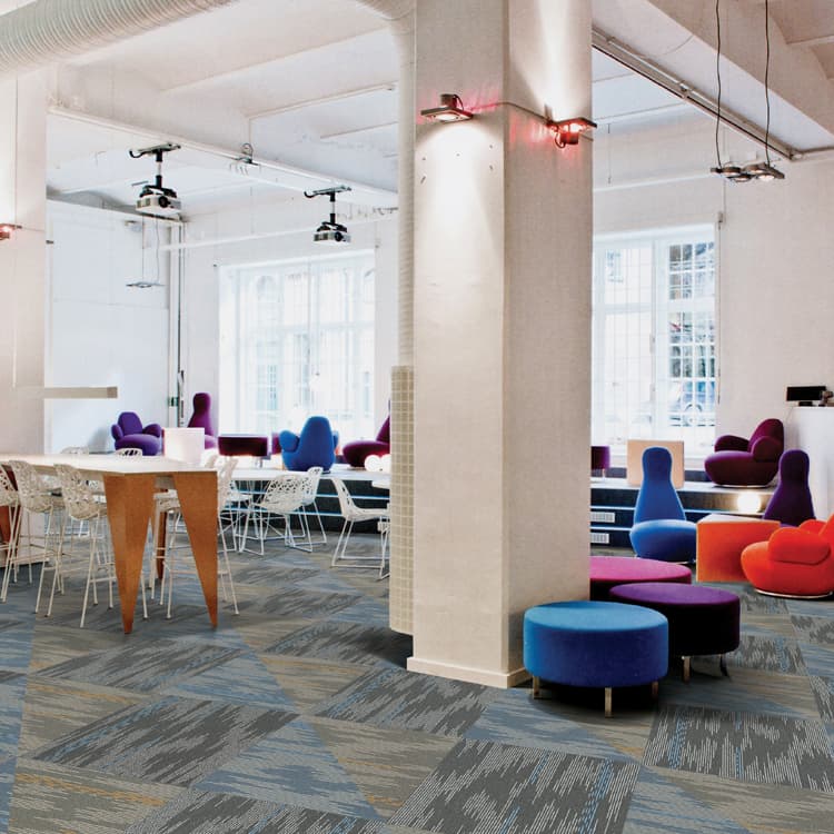 ZSFP11 High Quality Polypropylene Loop Pile Carpet Tiles For Office