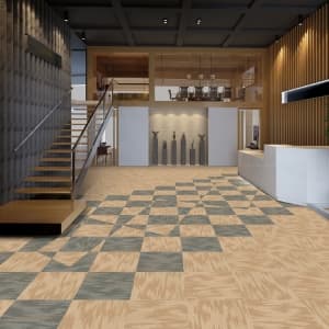 ZSFP11 High Quality Polypropylene Loop Pile Carpet Tiles For Office