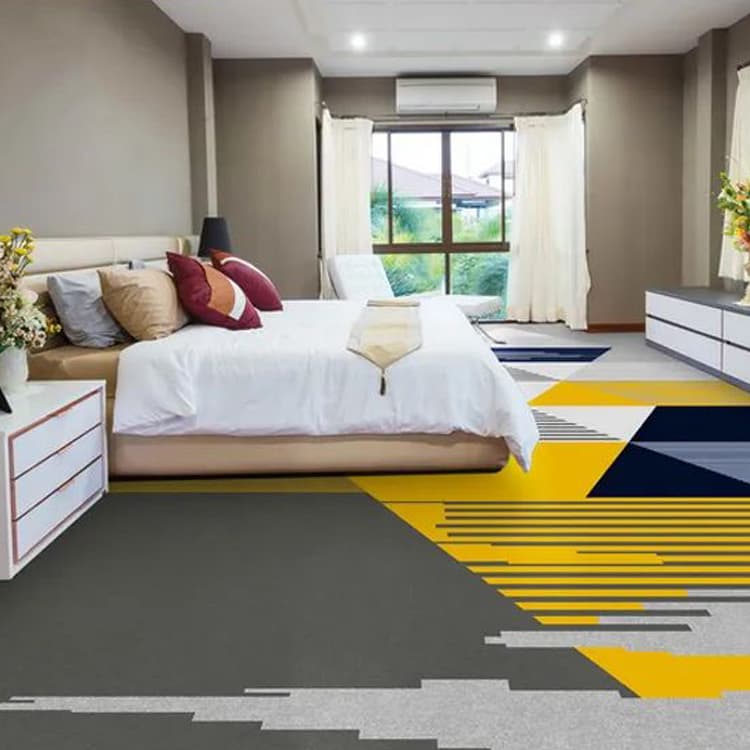 High Quality Wall To Wall Printing Hotel Room Carpet
