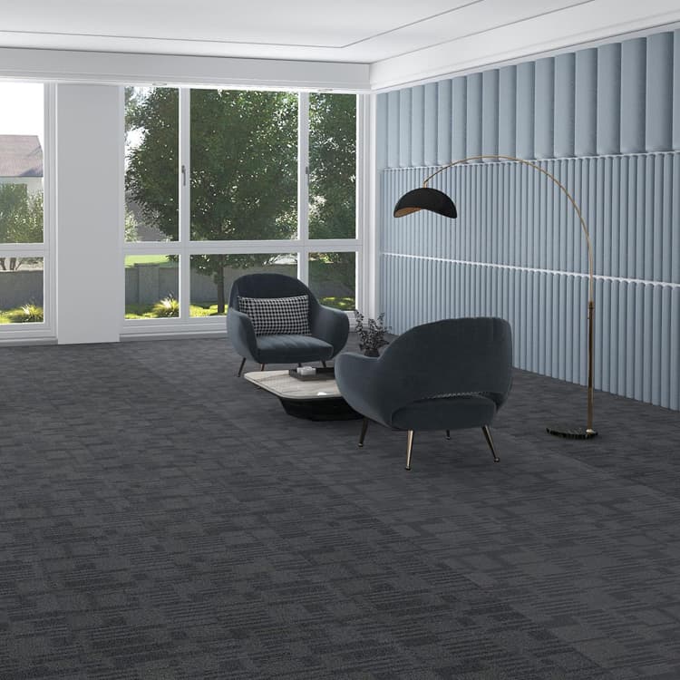 QF800 Tufted 50*50cm Loop Pile Office Carpet Tiles For Sale