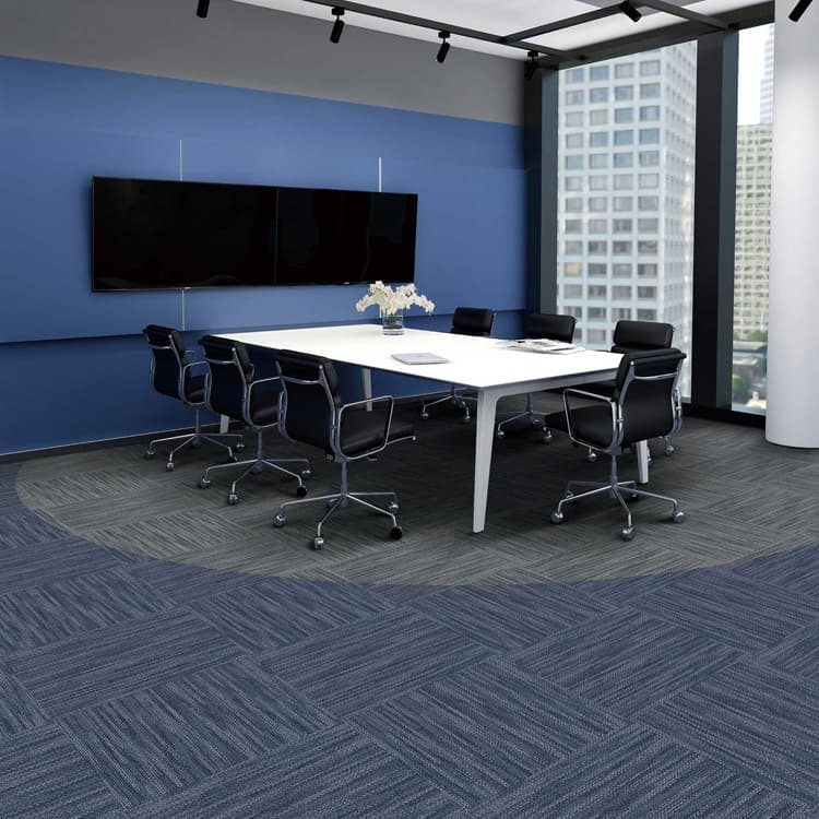 ZSFN12 Nylon Commercial Loop Pile Carpet Tiles Chinese Factory