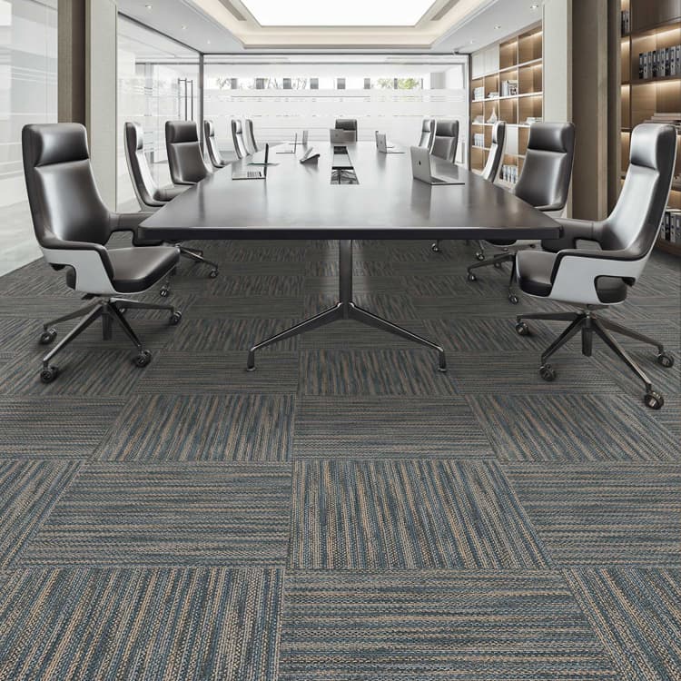 ZSFN12 Nylon Commercial Loop Pile Carpet Tiles Chinese Factory