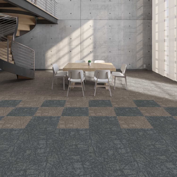 ZSFN18 Nylon Commercial Office Carpet Tiles Chinese Manufacturer