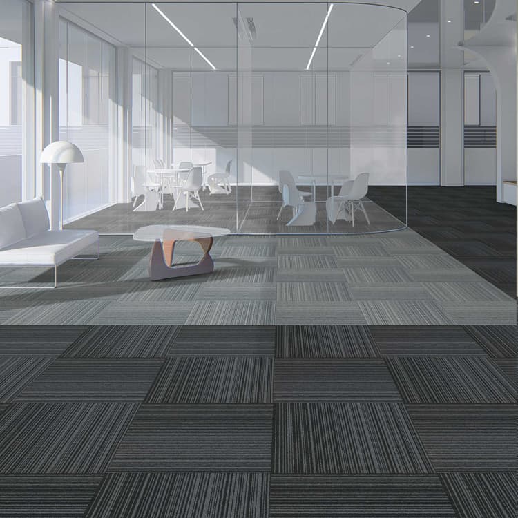 ZSFN22 Wholesale Fireproof Carpet Tiles For Office